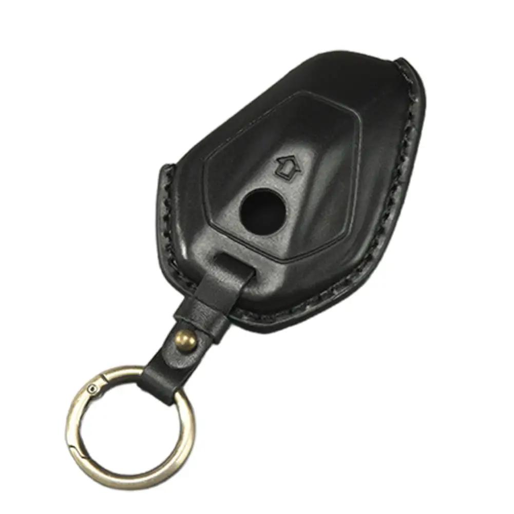 

Leather Key Fob Cover for BMW R1300GS/R1250GS - Vintage Motorcycle Key Holder R4K8
