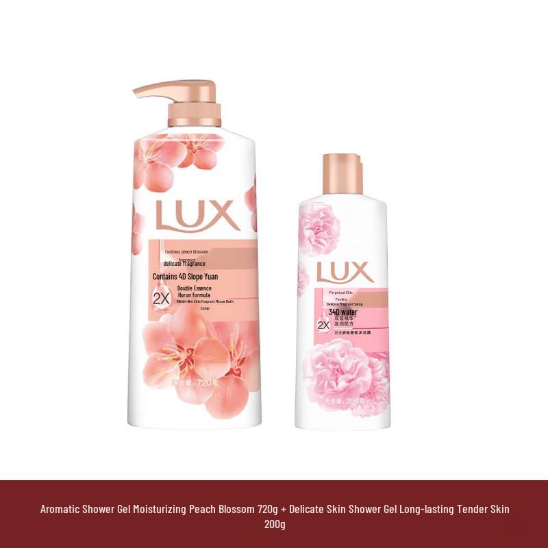 Дуэт Гелей для Душа Lux - Цветок Персика и Нежная Кожа