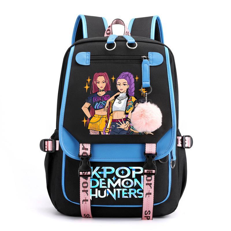 Witch Hunter Animation Cartoon Printed School Bag Large Capacity Junior High School Student Backpack