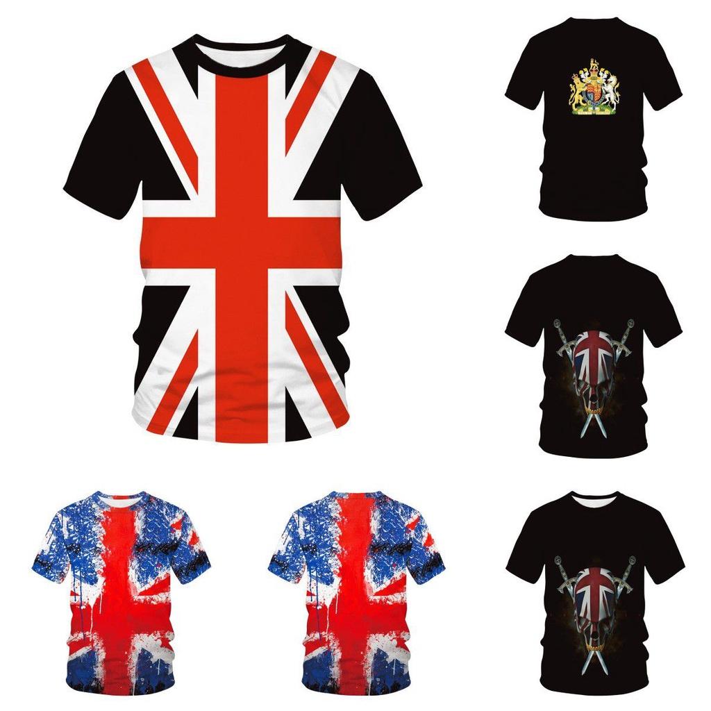Vintage Union Jack Logo T-shirt Distressed Retro Style Graphic For British Culture Lovers