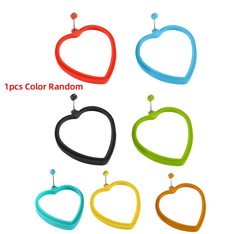 

2/1 шт. силиконовое кольцо для блинов, омлет, жареные яйца, круглая форма для яиц, форма для приготовления завтрака, сковорода для духовки, кухня