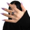 New Fashion Trend Unique Design Elegant Exquisite Vintage Pearl Open Ring Women Jewelry Party Premium Gift