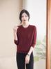 Autumn 2026 Stylish Knitted Sweater for Middle-Aged & Elderly Women