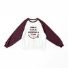 Girls' Autumn Korean Style Color-Block Long-Sleeve Sweatshirt - Loose Fit for Middle and Big Kids.
