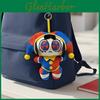 Keychain Plush Backpack For Clown Cute Stuffed Animal Keyring Soft Mini Pendant Purse Charm Funny Gift For Kids Women