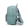 Solid Color Backpack Nylon Women's Backpack Travel Schoolbag