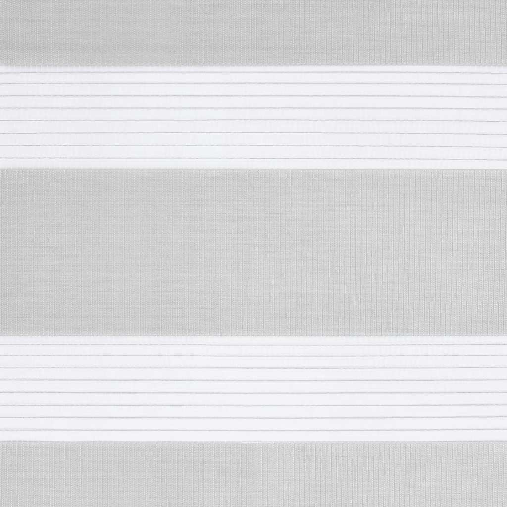 Double Roller Blind Light Gray 100x150 cm Fabric Width 95.9 cm Polyester