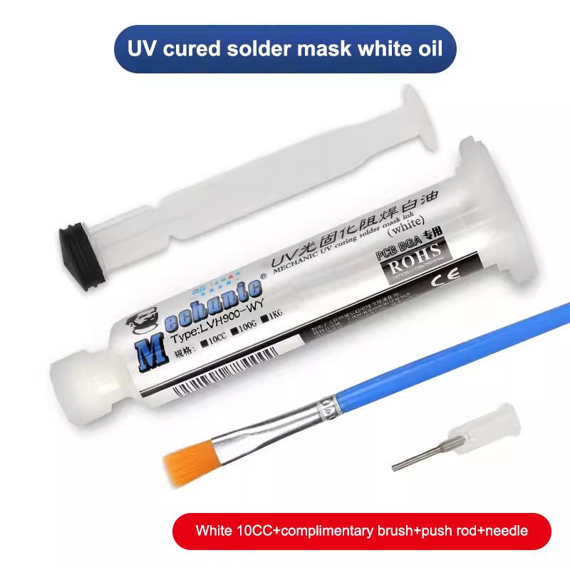 6 Colors Oil UV Photosensitive Solder Mask Ink BGA PCB Motherboard Paint Prevent Corrosive Arcing