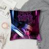 Rapper Lil Uzi Vert Eternal Atake 2 Pillow Case Square Double-Sided Printing Short Plush Sofa Cushion Cover Bedside Pillow