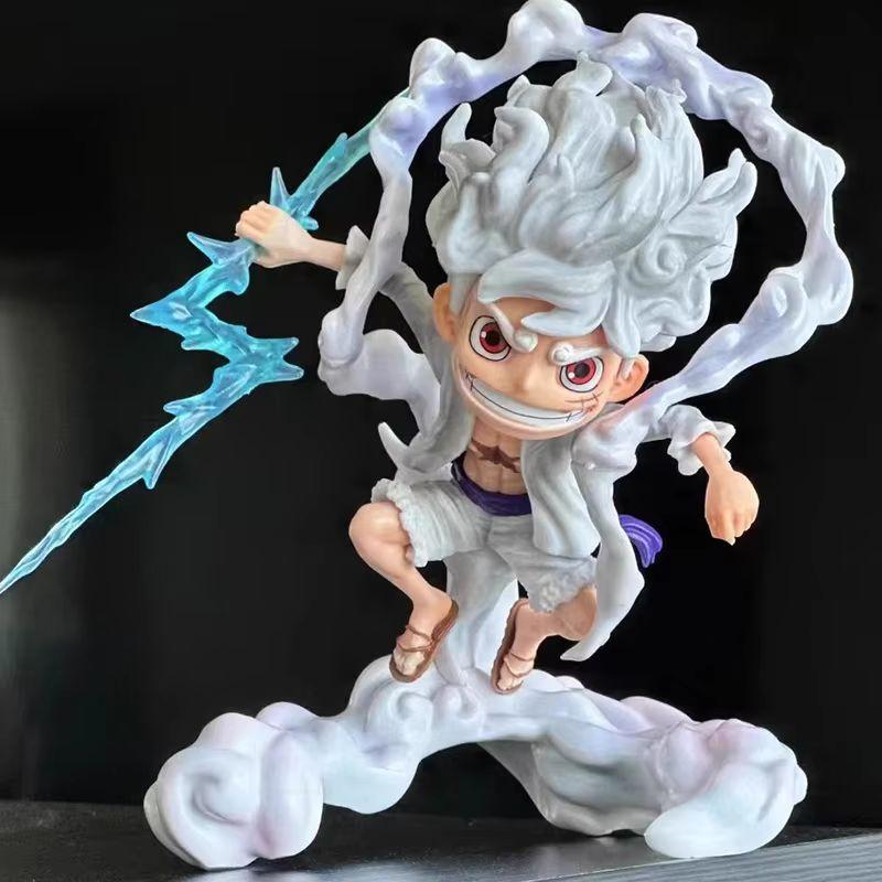 One Piece Nekocalifragilistickespionage Action Figure Mini Desktop Computer Case Decor Anime Themed Esports Room Accessories