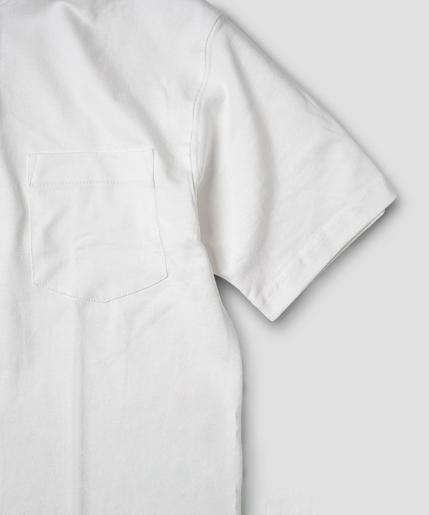 Kaembeoseupocheuweeo Max Weight Pocket T-Shirt, White (Type A)