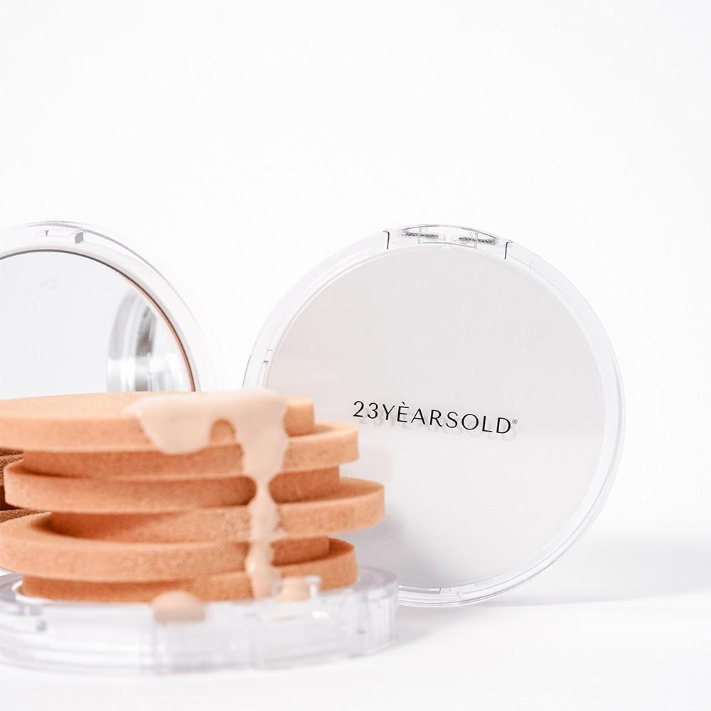 23yearsold Heartleaf Thin Cover Cushion 12g + Mini Concealer, Nr. 23, 1 Stk.