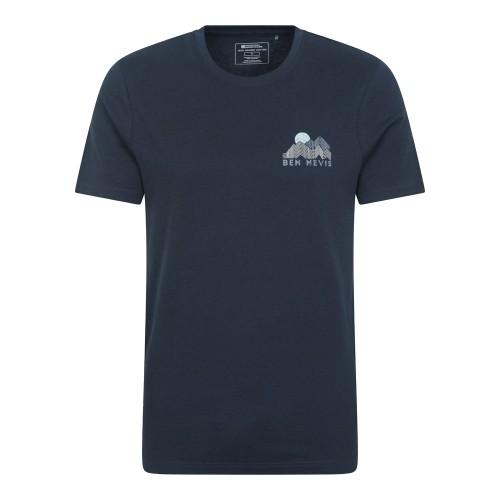 Mountain Warehouse Mens Ben Nevis Sun Short-Sleeved T-Shirt