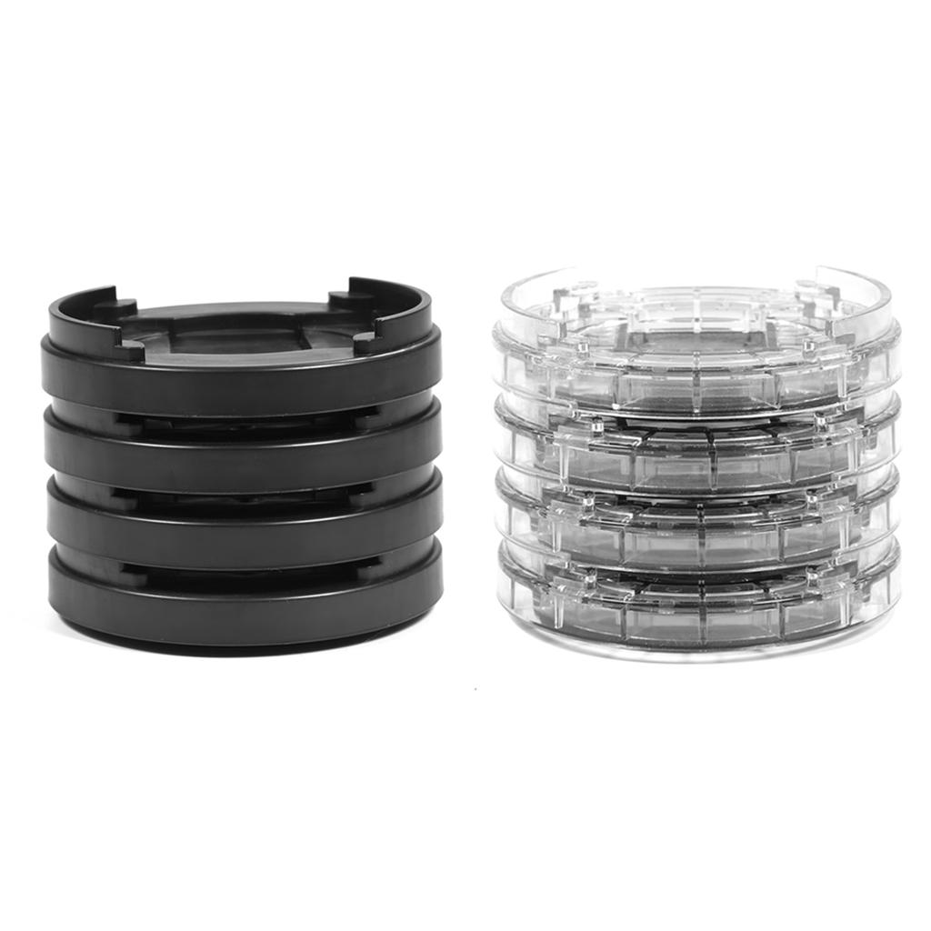 Furniture Foot Mat Plastic /set Large Load Capacity Round Shape Table Stopper Pad Stackable for Bathroom