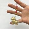 Cartoon Design Gold Horse Keychains Get Rich Mobile Chain Zodiac Horse Keychains  New Year Party