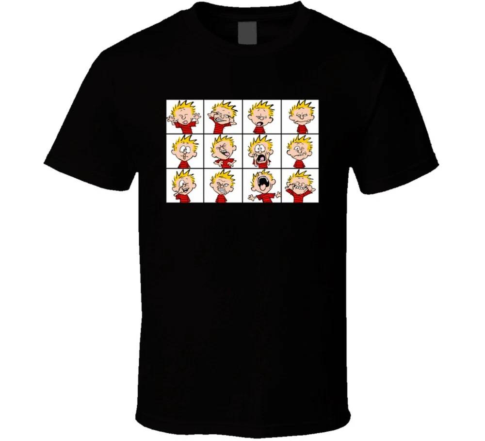 Funny Calvin And Hobbes Comics Funny T Shirt S