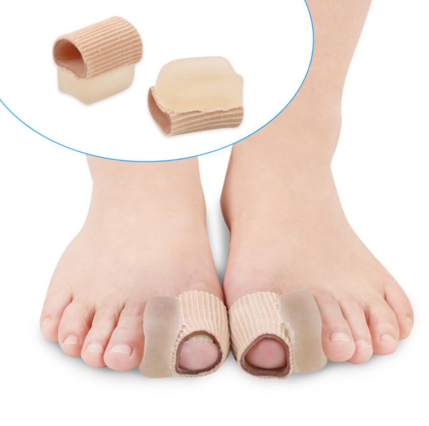 2pcs Silicone Finger Separator, Valgus Corrector, Thumb Straightener, Orthopedic Foot Care