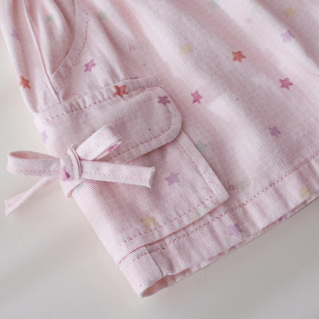 Summer Shorts Korean Casual Girls' Shorts Bow Star Print Summer Clothes Children's Shorts