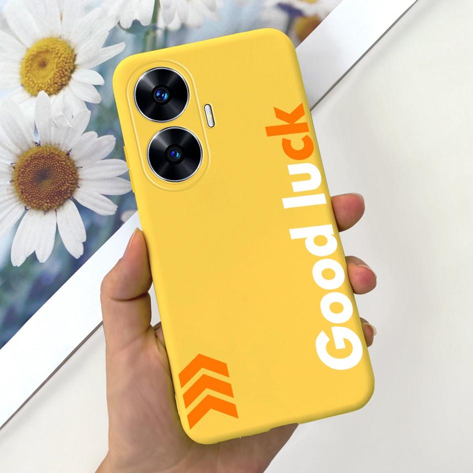 Per Custodia OPPO Realme C55 Carino Astronauta Cover Morbida in Silicone Posteriore per Realme C55 RMX3710 C 55 Real me C55 Custodia