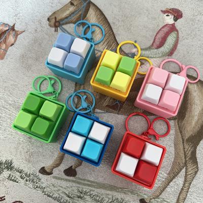 Sigong Grid Voice Pinch Finger Decompression Button Decompression Toy Button Luminous Keyboard Keychain Pendant