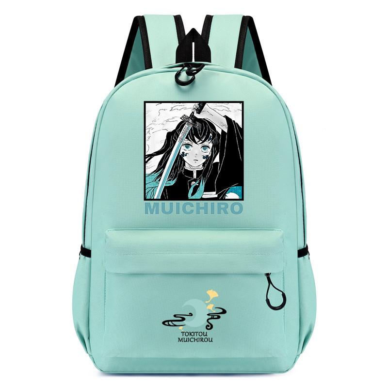 Fashion Demon Slayer Backpack Student School Waterproof Small Bag