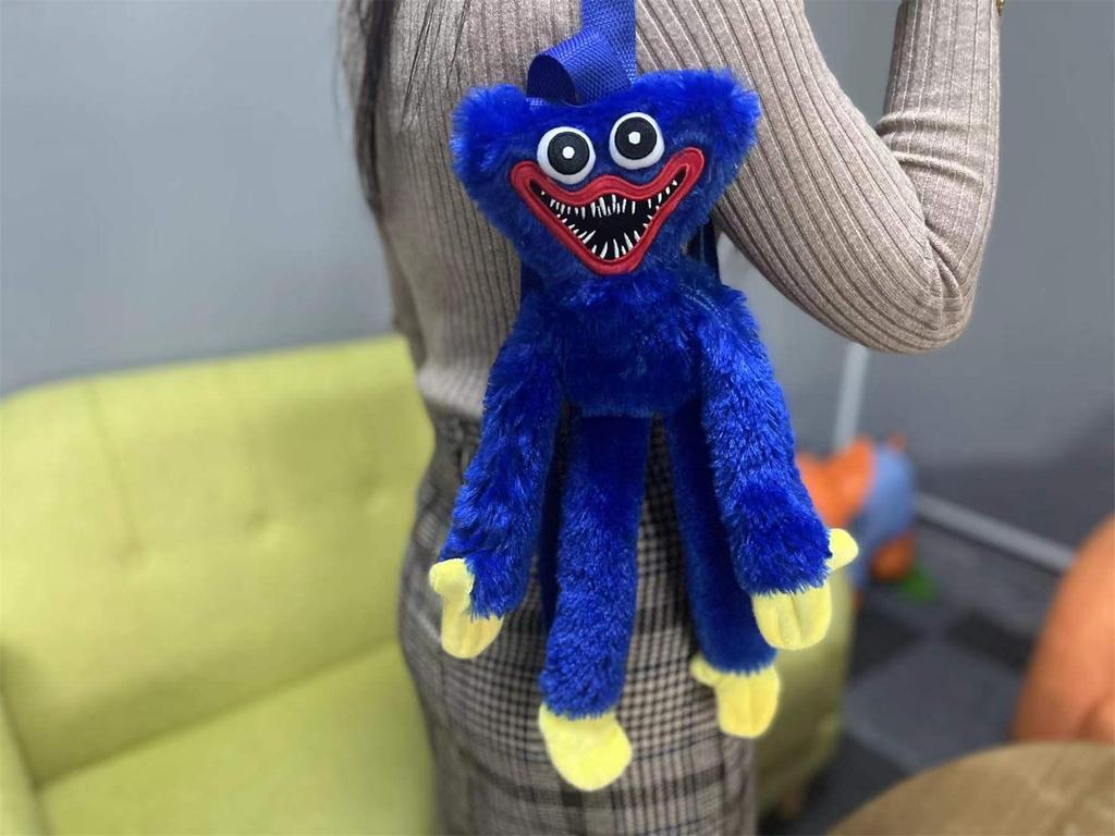 Poppy Doll Backpack: Monster Plush Toy for Kids - Multifunctional Playtime Companion
