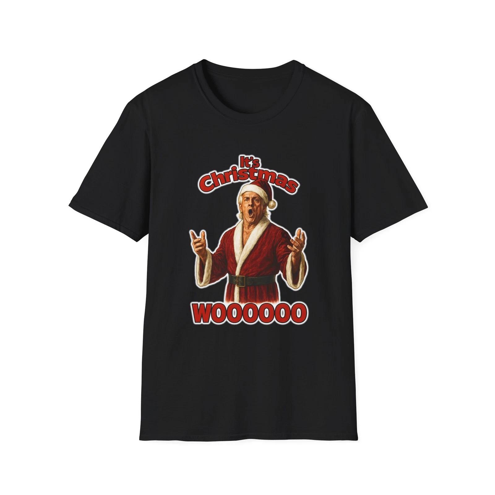 Ric Flair Christmas T-Shirt | Holiday Wrestling Tee XXXL