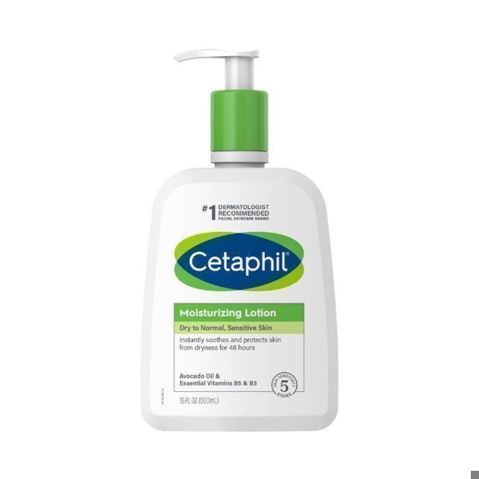 Lotion hydratante - Cetaphil - 500 ml - Sans alcool - Pour tous types de peau - Texture légère