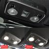 Carbon Fiber Decorative Frame For Ford Mustang 2009-2020 Interior Car Roof Reading Light Panel Sticker Cover Trim Accessories