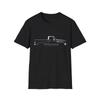 1986 Chevy Silverado Shirt | Square Body Pickup Truck Vector Art Tee