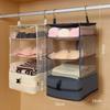 Portable Hanging Travel Shelves Large Capacity Hanging Packing Luggage Organizer Foldable Sortage Bag Travel Accessories
