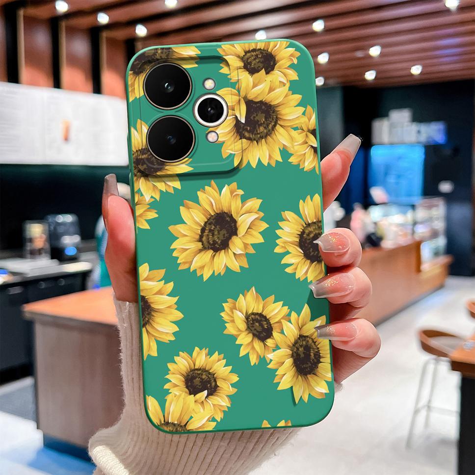 Pour Coque de Téléphone Realme 15 Pro 5G Jolis Motifs de Design Coque Souple en Silicone Liquide Pour Realme 15Pro Haute Qualité Pare-chocs Anti-Chute