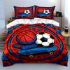 Sports Combo Set For Outdoors Soft Comfortable Duvet Cover Bedding Set Included 1*Duvet Cover & 2*Pillowcases, Gift