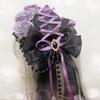 Lolita Goth Dark Versatile Fascinator Elegant Flat Hat Top Hat Headgear Hair Accessories Women Hats