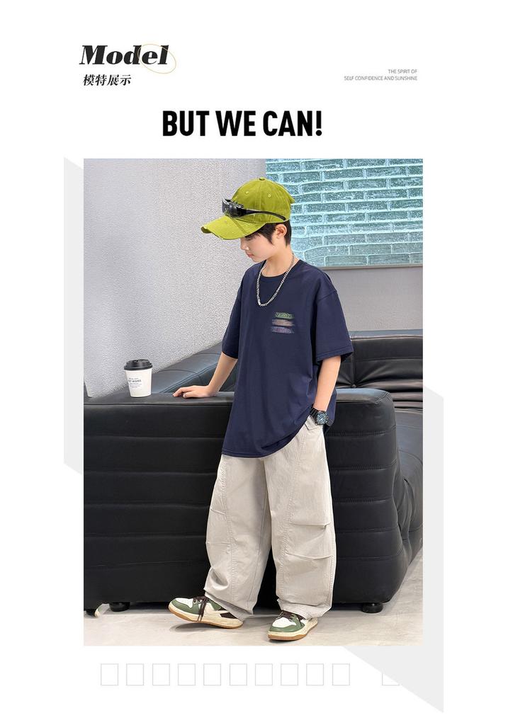 Children's and Boys' Summer Clothing Set
