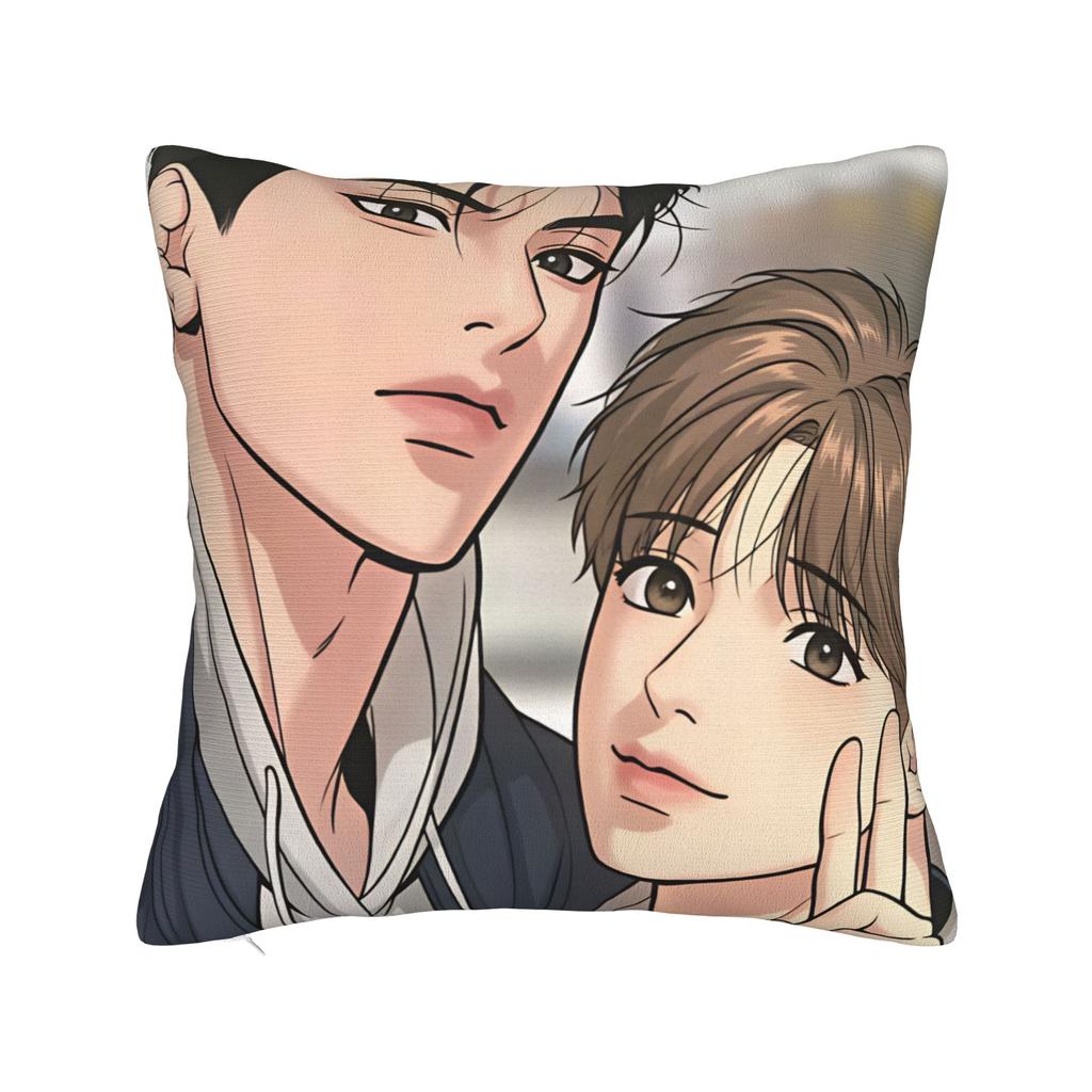 Pillow Case Bl Manhwa Jinx Joo Jaekyung Soft Pillow Cover Cute Funny Cushion Pillowcases For Office Car Home Decorative