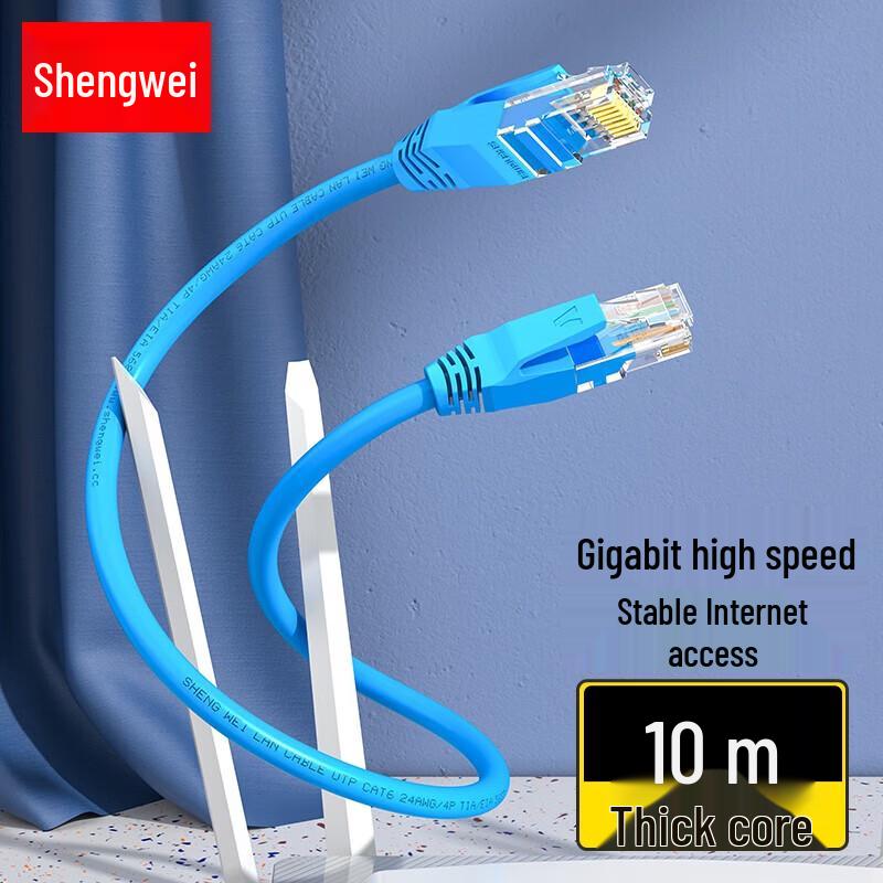 Shengwei Cat6 Gigabit Ethernet Patch Cable