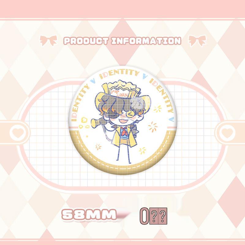 Identity V Charms: Gardener, Entomologist, Mechanic, Prisoner, Seer Badges