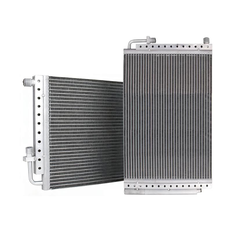 Radiator Condensator Universal din Aluminiu 14x18x20mm/14x23x20mm Flux Paralel cu Uscător pentru Mașină Furgonetă Camion Auto A/C