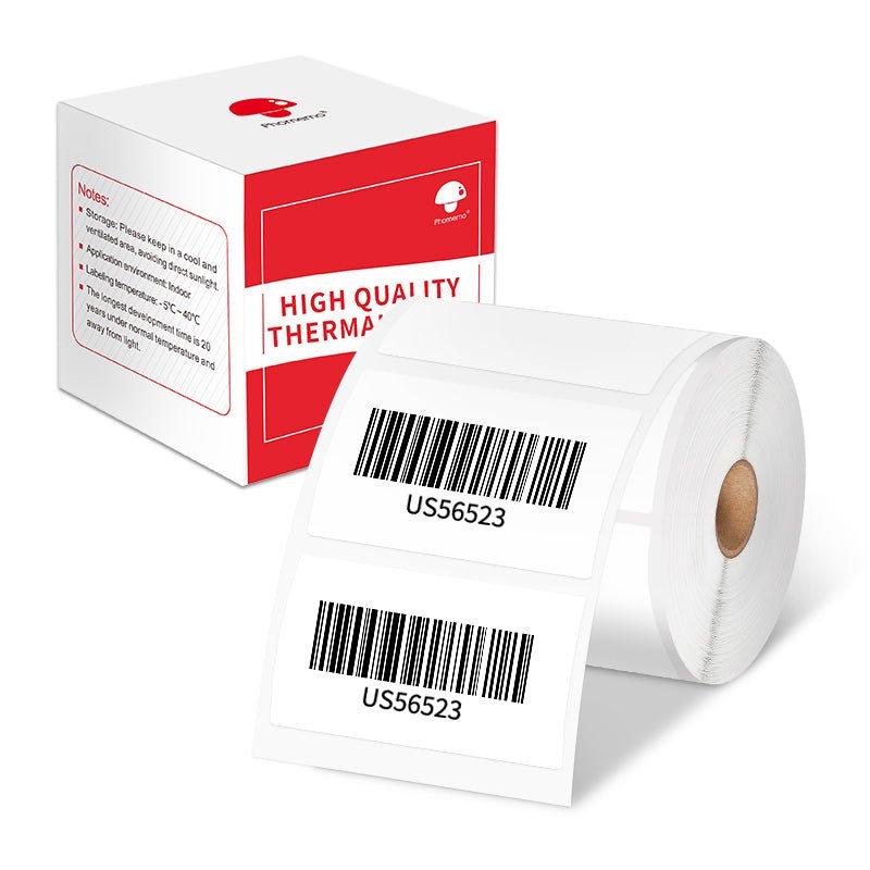 Phomemo M110 Thermodruck-Etikettenpapier: Selbstklebende, wasserdichte Preisschilder für Schmuck & Bekleidungsetiketten