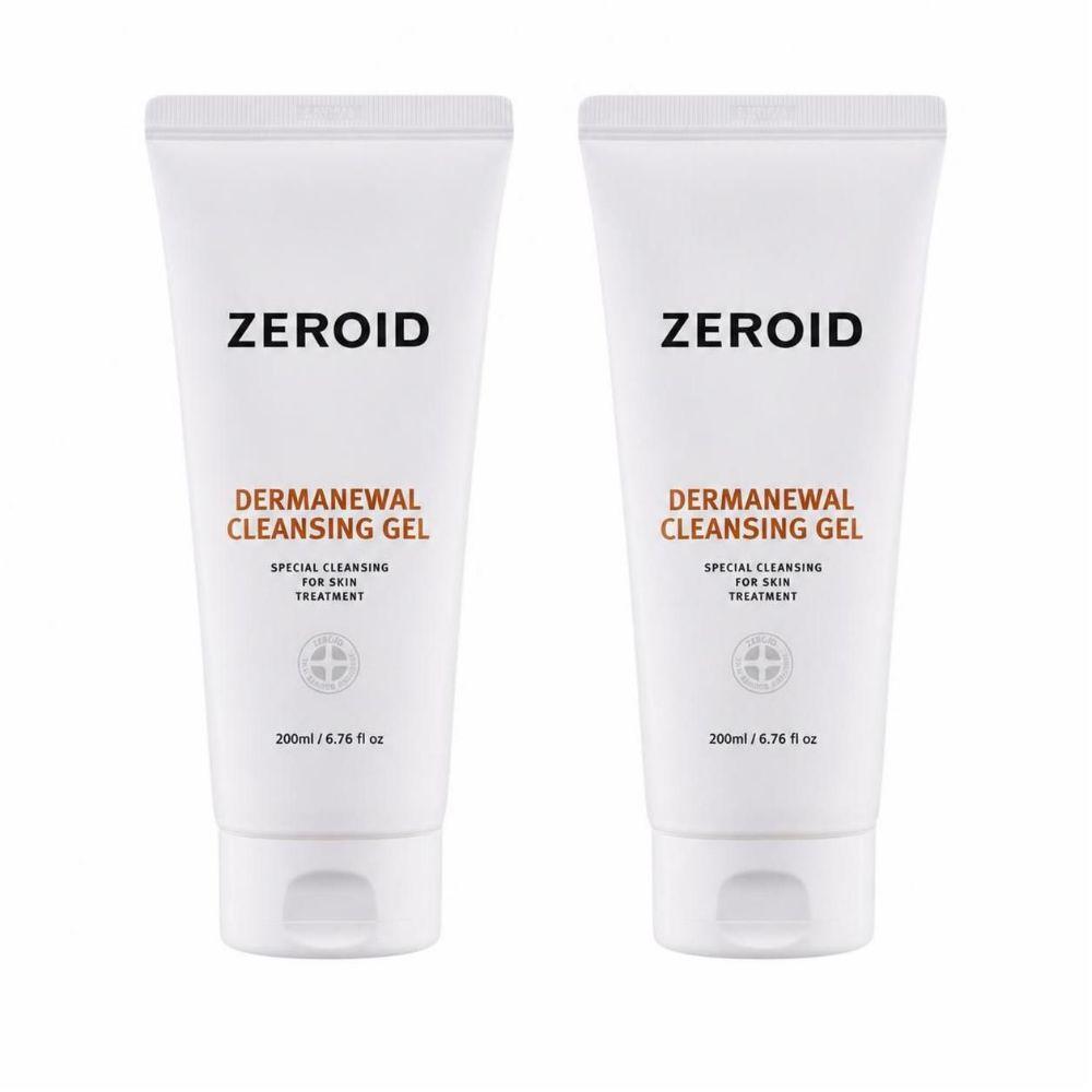 ZEROID Dermanewal Cleansing Gel 200ml