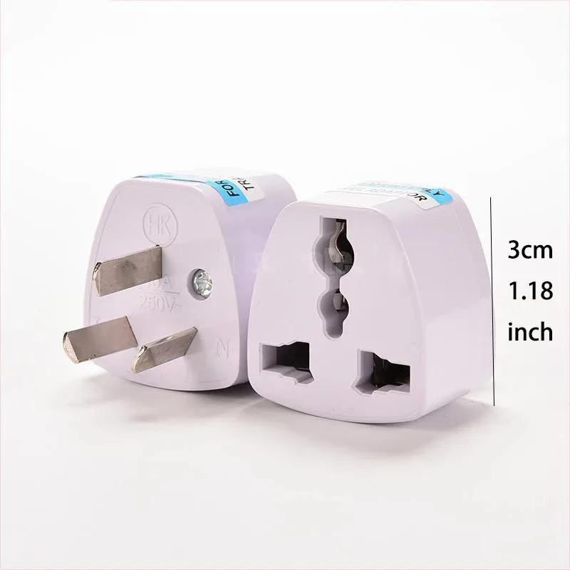 Universal US EU UK to AU NZ Travel Plug Adapter,3Pin&2Pin Portable Converter for Australia NZ Phone & Home Appliances