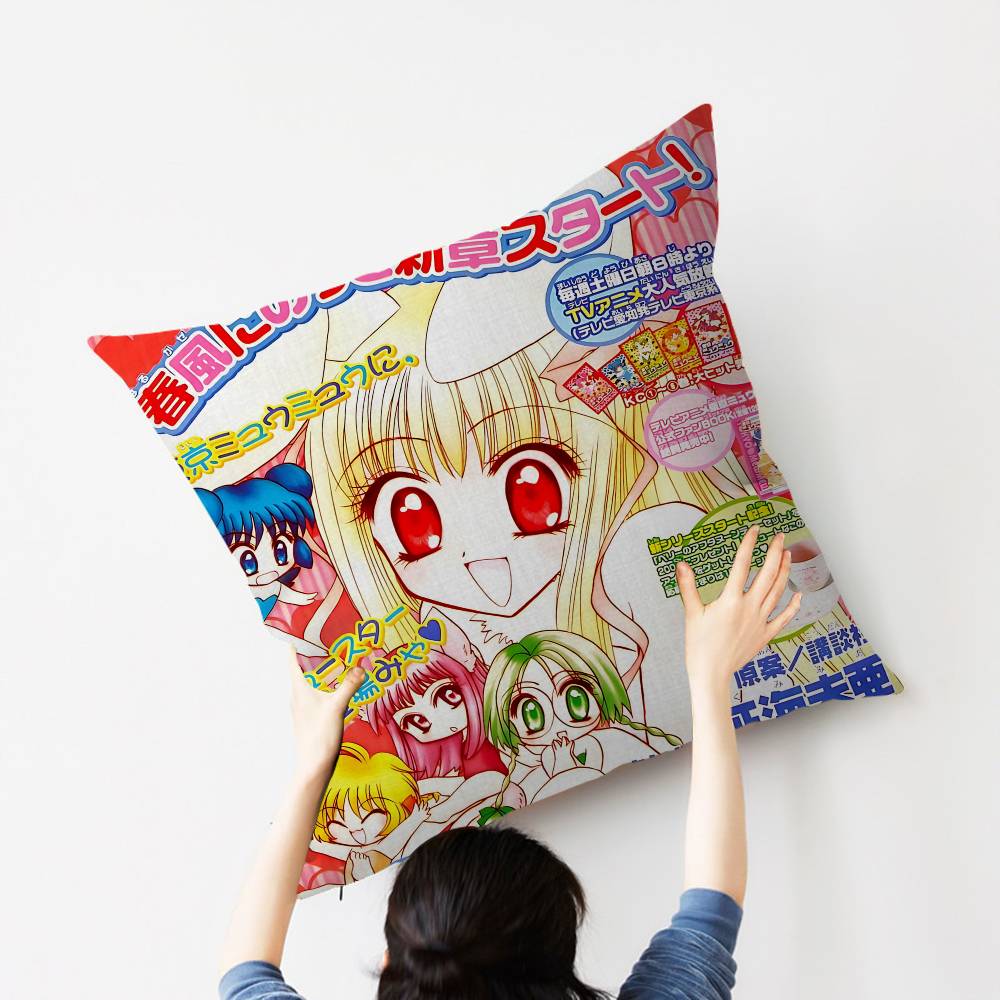 T-Tokyo Mew Mew Anime Pillowcases Home Bedding Decorative Pillow Cover Wedding Super Soft Pillow Case