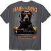 Whiskey Business Hair Of The Dog Gray T-Shirt When The Going Gets Ruff Whisky