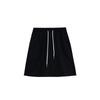 Pure Cotton Lazy Wind Gray Sports Shorts Women's Summer Thin High Waist Thin Versatile Culottes A-shaped Trousers Skirt
