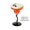 Margarita Glass Cup Classic Handmade Cocktail Glasses Cups Flying Saucer Cup Wide Mouth Glass Goblet Party Gift