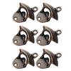 10 Pcs Wall Mount Bottle Opener Vintage Style Rustic Strong Durable Metal Beer Cap Opener for Bar