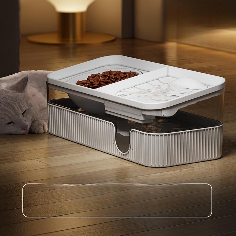 Distributore d'acqua per gatti Distributore d'acqua per animali domestici Macchina automatica per l'alimentazione dell'acqua a circolazione Tutto in uno Distributore d'acqua per cani Ciotola mobile per gatti