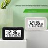 Cross-Border Simple LCD Digital Display Smart Alarm Clock for Students, Children, and Elderly - Luminous, Compact, and Easy Wake-Up.