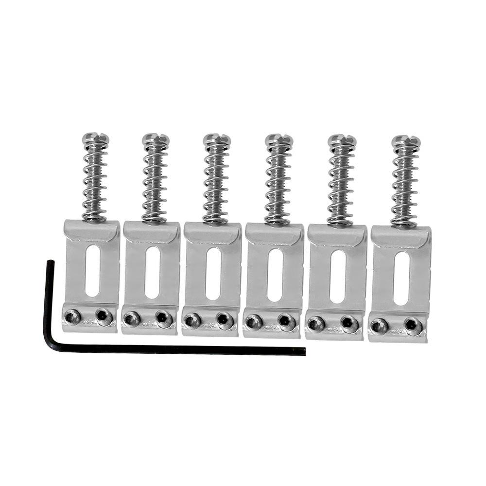 Система тремоло-бриджа для электрогитары с седельными и пиновыми аксессуарами